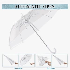 Transparent/Clear Umbrellas: Quantities of one!